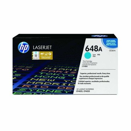 Toner HP 648A Turkos