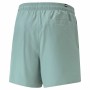 Short de Sport pour Homme Puma Ess+ Logo Power Cat Adriatic Bleu