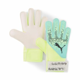 Goalkeeper Gloves Puma Grip 4 Rc Electric Aquamarine