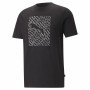 T-Shirt Puma Graphics Cat Black Unisex