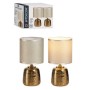 Bordslampa Set Gyllene Keramik 40 W 13 x 13 x 26 cm (6 antal)