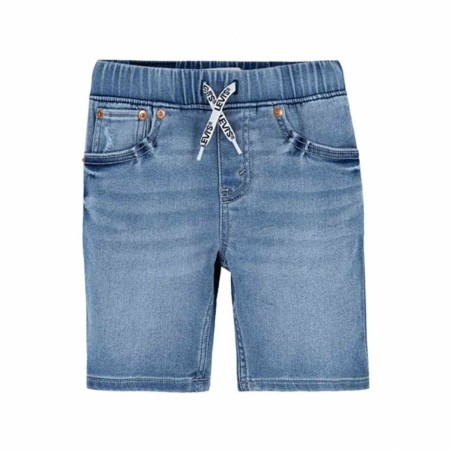 Kurze Hose Skinny Levi's Dobby Stahlblau Herren