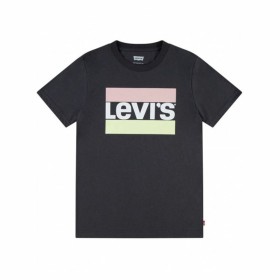T-Shirt Levi's Sportswear Logo Dark Shadow Schwarz