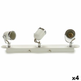 Deckenlampe Grundig GU10 50 W Weiß Metall 8 x 14 x 46 cm (4 Stück)