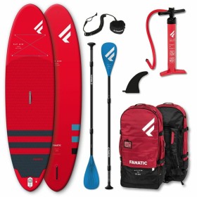 Uppblåsbara Paddle Surfbräda med tillbehör Fanatic Air Air/Pure Fanatic 9´8 Röd