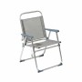 Strandstuhl 22 mm Grau Aluminium 52 x 56 x 80 cm (52 x 56 x 80 cm)