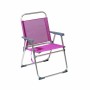 Strandstol 22 mm Violett Aluminium 52 x 56 x 80 cm (52 x 56 x 80 cm)