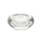 Candleholder Transparent Glass 6,5 x 2,5 x 6,5 cm (12 Units)