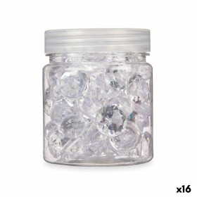 Dekorativa stenar Diamant 150 g Transparent (16 antal)