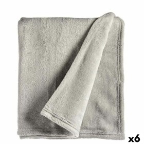 Blanket Light grey 150 x 0,5 x 200 cm (6 Units)