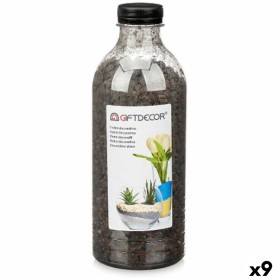 Dekorativa stenar Svart 1,5 Kg (9 antal)