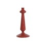 Candle Holder Home ESPRIT Mustard Terracotta Aluminium 10 x 10 x 41 cm (2 Units)