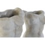 Vase Home ESPRIT Gris Ciment Moderne Buste Finition vieillie 19 x 13 x 29 cm (2 Unités)