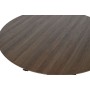 Table de Salle à Manger Home ESPRIT Marron Noir Fer Bois MDF 120 x 120 x 75 cm