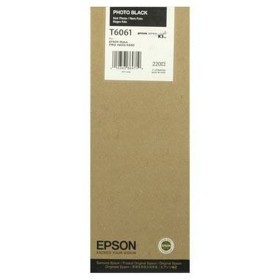 Toner Epson Cartucho T606100 negro foto Noir