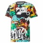 Chemisette Puma Graffiti Noir Unisexe