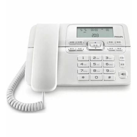 Téléphone fixe Philips M20W/00 Blanc Noir