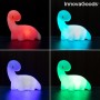 Lampe LED multicolore Dinosaure Lightosaurus InnovaGoods IG815318 Blanc Autocollants (1 Unités) (Reconditionné B)