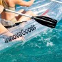 Inflatable Transparent Kayak with Accessories Paros InnovaGoods 312 cm 2 places (Refurbished A)