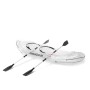 Kayak Gonflable Transparent avec Accessoires Paros InnovaGoods 312 cm 2 places (Reconditionné A)