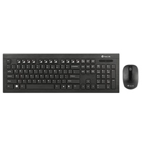 Keyboard and Mouse NGS DRAGONFLYKIT Black Wireless