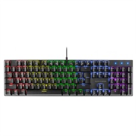 Tastatur Mars Gaming MK422 Qwerty Spanisch RGB Schwarz