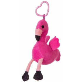 Nyckelkedja 12 cm Rosa flamingo
