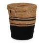 Basket Black Brown Marine algae (36 x 43 x 36 cm)