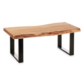 Table d'appoint Holo 120 x 60 x 47 cm Marron Noir Bois d'acacia