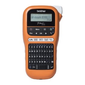 Portable Electric Label Maker Brother PTE110VPUR1 LCD