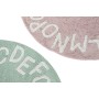 Teppich Home ESPRIT grün Rosa Senf Für Kinder 100 x 100 x 1 cm