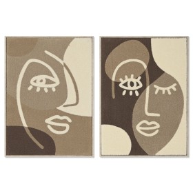 Bild Home ESPRIT abstrakt 53 x 4,3 x 73 cm (2 Stück)