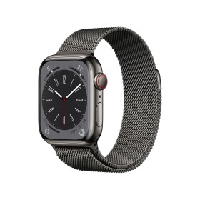 Montre intelligente Apple Watch S8 41 mm 1,9" Noir Graphite