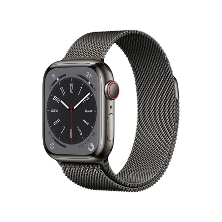 Smartwatch Apple Watch S8 41 mm 1,9" Schwarz Graphit