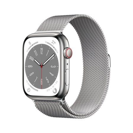 Smartwatch Apple Watch S8 45 mm 1,9" Silberfarben