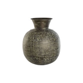 Vase Home ESPRIT grün Aluminium 60 x 60 x 72 cm