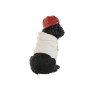 Deko-Figur Home ESPRIT Weiß Schwarz Rot Hund 25 x 12 x 21 cm (2 Stück)