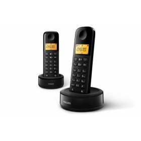 Téléphone fixe Philips D1602B/01 Noir (Reconditionné B)
