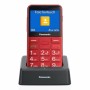 Mobiltelefon Panasonic KX-TU155EXRN Röd (Renoverade A)