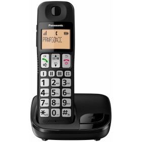 Landline Telephone Panasonic Black (Refurbished B)