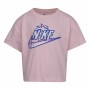 T shirt à manches courtes Enfant Nike Knit Girls Rose