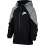 Sportjacke für Kinder Nike Schwarz