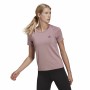 T-shirt à manches courtes femme Adidas Run Fast Rose