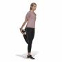 Women’s Short Sleeve T-Shirt Adidas Run Fast Pink
