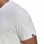 Chemisette Adidas Brushstroke Logo Blanc