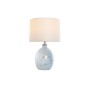 Tischlampe Home ESPRIT Blau Weiß Kristall 50 W 220 V 40 x 40 x 66 cm