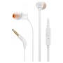 Headphones with Microphone JBL T110 White