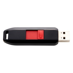 Minnessticka INTENSO 3511490 USB 2.0 64 GB Svart/Röd Röd/Svart 64 GB (Renoverade B)