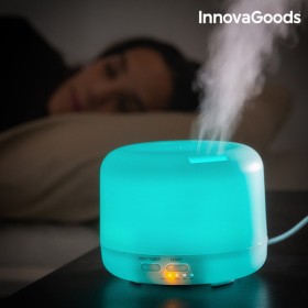 InnovaGoods LED Flerfärgad Luftfukare med Aromterapi