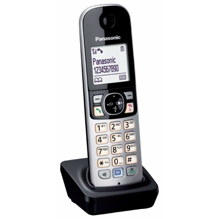 Markkabeltelefon Panasonic Svart (Renoverade A)